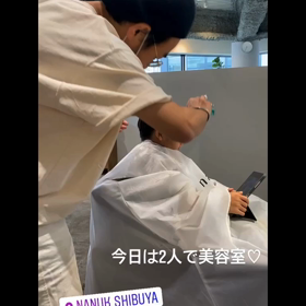 5歳5ヶ月6日目〜美容室〜の画像