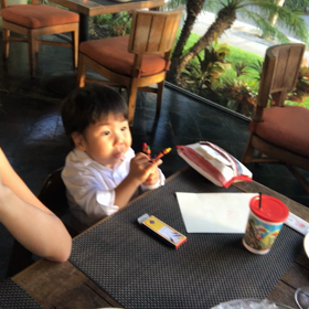 2歳4ヶ月24日目〜夕食はBLTで〜の画像