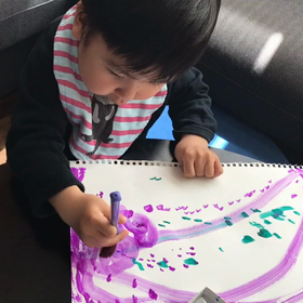 ２歳3ヶ月5日目〜アウトプット〜の画像