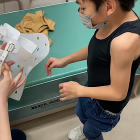 6歳9ヶ月11日目〜コルセット治療開始〜の画像
