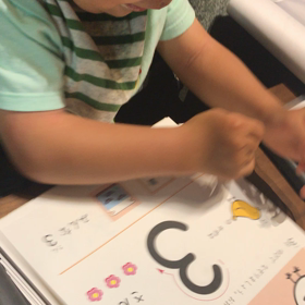 2歳6ヶ月20日目〜数字のお勉強〜の画像