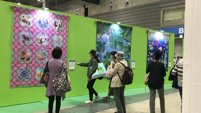 ワールドキルトフェスティバル横浜☆初日の記事動画
