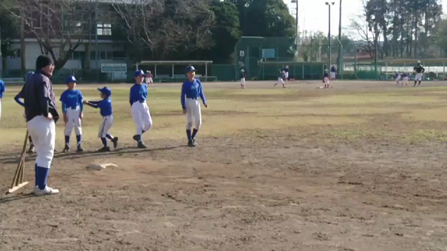 スライディング練習の記事動画