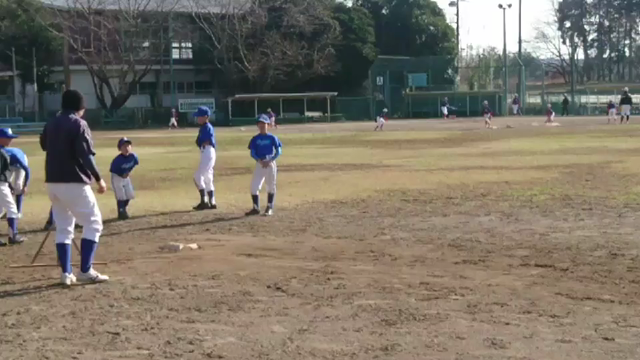 スライディング練習の記事動画