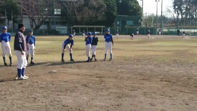 スライディング練習の記事動画