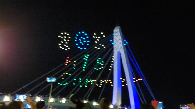 台湾旅行2024年夏　3日目後半　淡水花火大会の記事動画