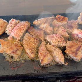 お昼からステーキの画像