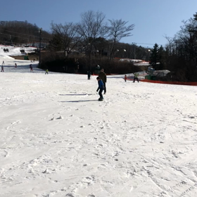 初スノボの画像