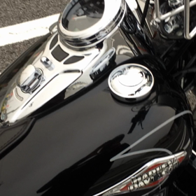 ハーレーダビッドソン FLSTC エンジン始動の画像