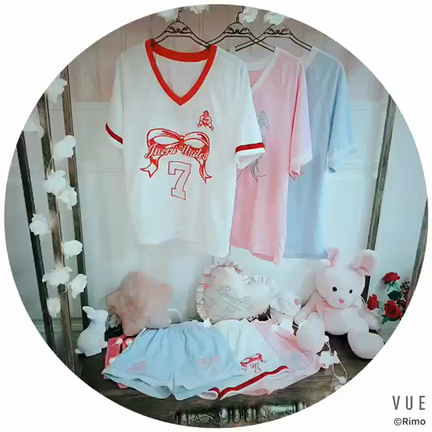 新作♡スポーツMIXナンバーリング刺繍Tシャツ&amp;ショーパンSETの記事動画