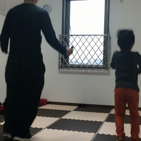親子での画像