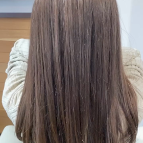 ノンアルカリストレートパーマからのオイルカラーの画像