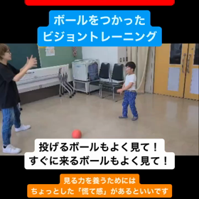 ボールを投げるの画像