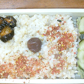 玄米弁当の画像