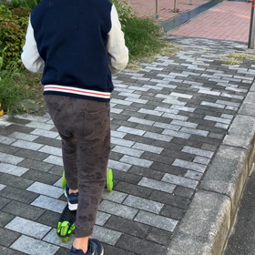 キックボードに挑戦❗️の画像