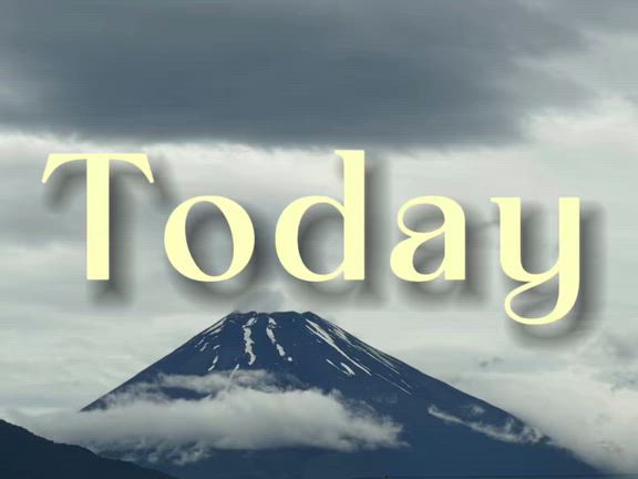 13時24分の富士山の記事動画