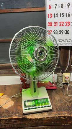 古民家で使っている扇風機の記事動画