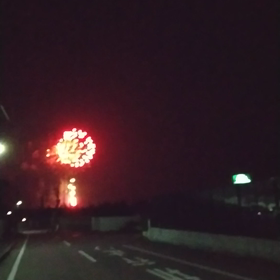 夏の風物詩花火の画像