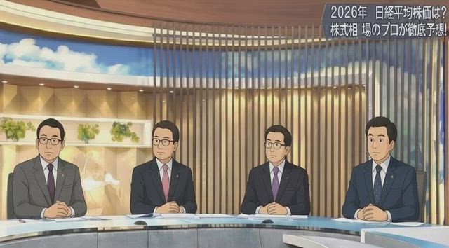26年株アナリストたちの予想…先物2000円高の記事動画