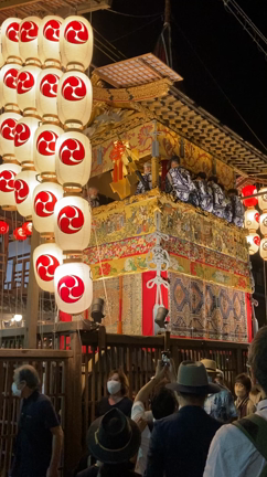 祇園祭後祭り宵山！の記事動画