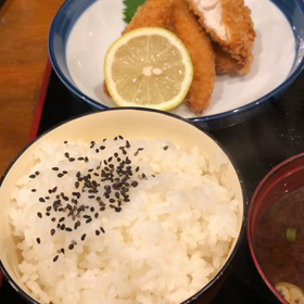 岐阜 柳ヶ瀬の大衆食堂水谷家の日替わり定食（＾ν＾）の画像