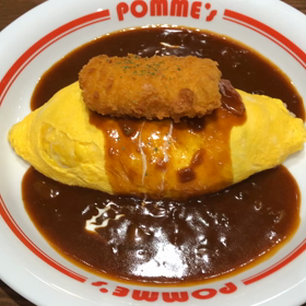 岐阜駅のオムライス専門店ポムの樹に行きました(^o^)の画像