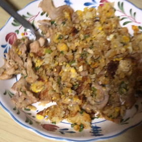 初心者料理教室、チャーハンを作ろう( ^ω^ )の画像