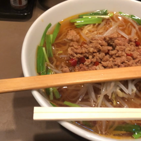岐阜、柳ヶ瀬中華料理店九龍で台湾ラーメンを食べました( ^ω^ )の画像