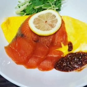 岐阜駅オムライス専門店ポムの樹でお食事をしました(^o^)の画像