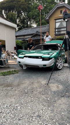 ヤマちゃんシルビア横転‼‼の記事動画