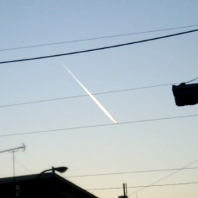 ちょっと怪しい雲の画像