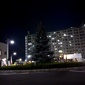 竹の塚イルミネーション①点灯式でした。の画像