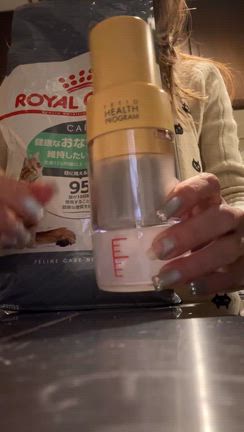 猫のフードクラッシャーの記事動画