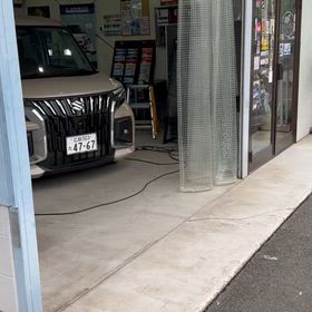 ガラスコーティング施工開始の画像