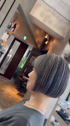 グレンヘアをスッキリミニボブに☝️の記事動画