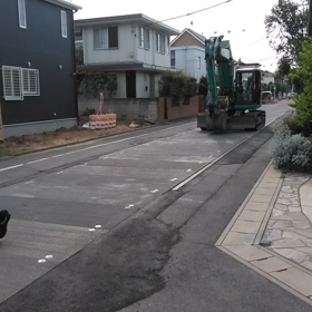 若松バイパス管3-3工区工事 の動画の画像
