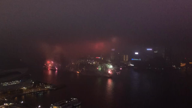 最後の旧正月花火を上から見下ろすの記事動画