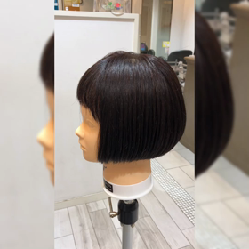 カットの基本！ボブ！の画像