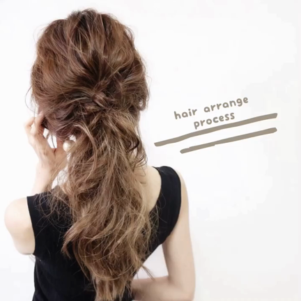 定番の簡単ヘアアレンジ♡動画まとめの記事動画