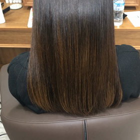 今の髪質で満足していますか？の画像