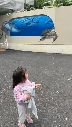 子供大興奮の熱海トリックアートの記事動画