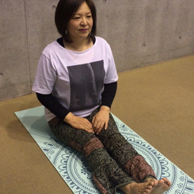 簡単 解説付き  合蹠前屈の画像