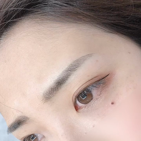 韓国アートメイク／眉／アイライン/ヘアライン/coex ⠀の画像