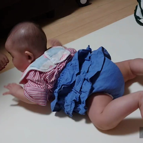 ムスメの成長スピードの画像