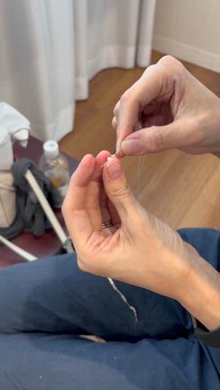 アクセサリー作りの記事動画