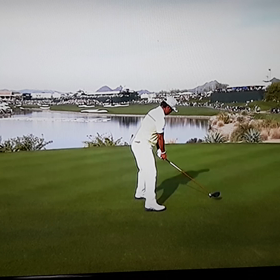 松山英樹選手…飛距離伸びてますね！！の画像