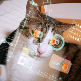 隠れ脳梗塞でどうなるか？ 今日の保護猫デールちゃんはキカイダー！の画像