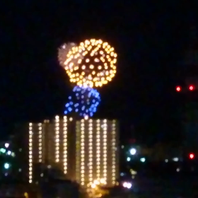 新潟まつりの花火の画像