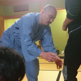 披露会　空手下段スネ編の画像