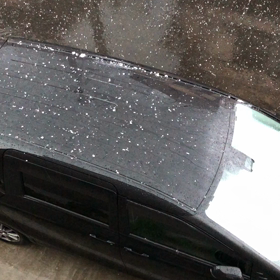 雹がふったの画  像